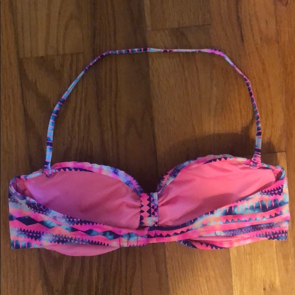 Victoria’s Secret pink strapless bikini top M - Picture 3 of 3